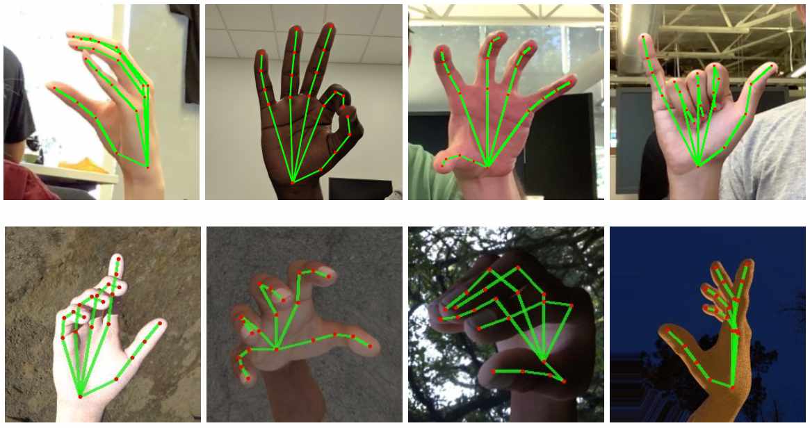 AR Handtracking on the web