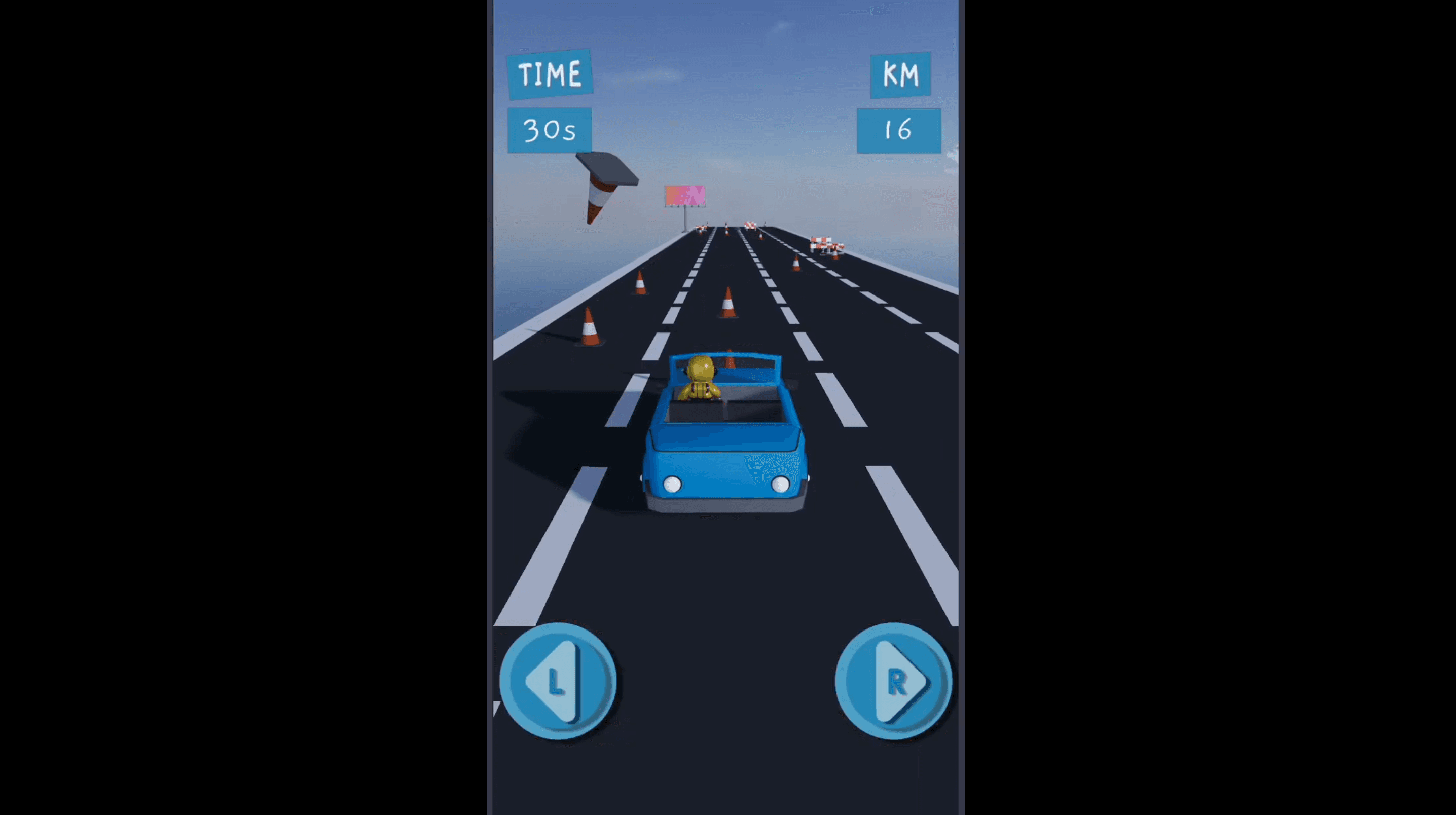 Endless Runner Web: Destructions