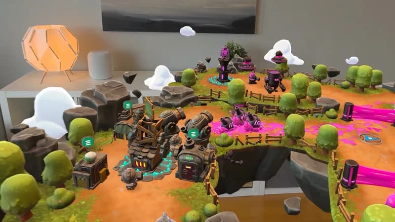 AR Platformer on the web